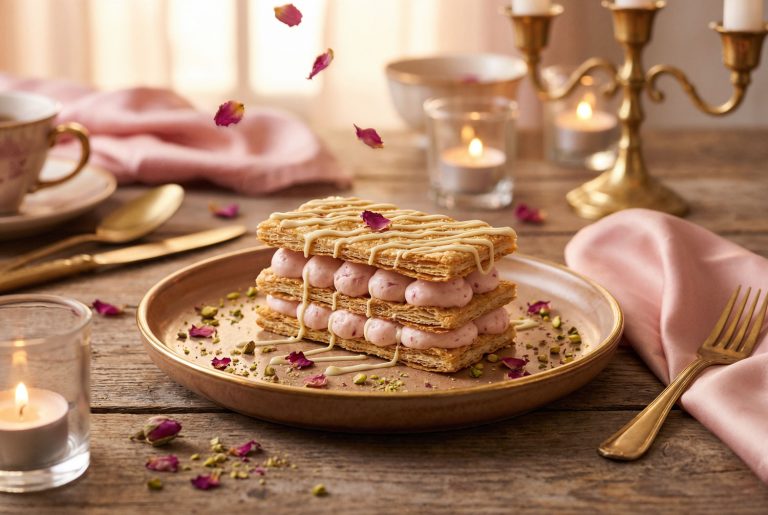 pistachio-rose-whitechocmille-feuille