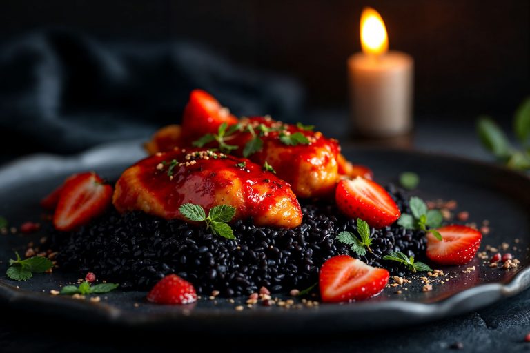 strawb-saffron-pink-peppercorn-chicken